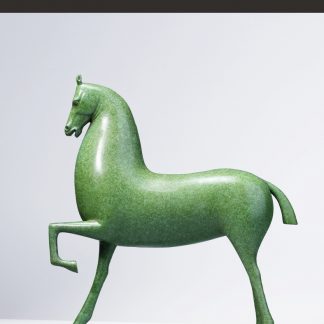 green horse
