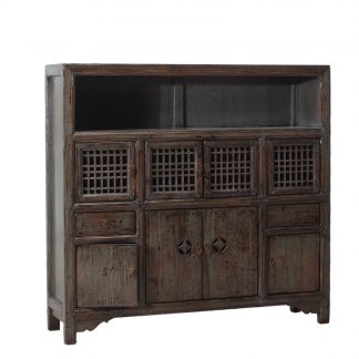 Grey High Lacquer Sideboard