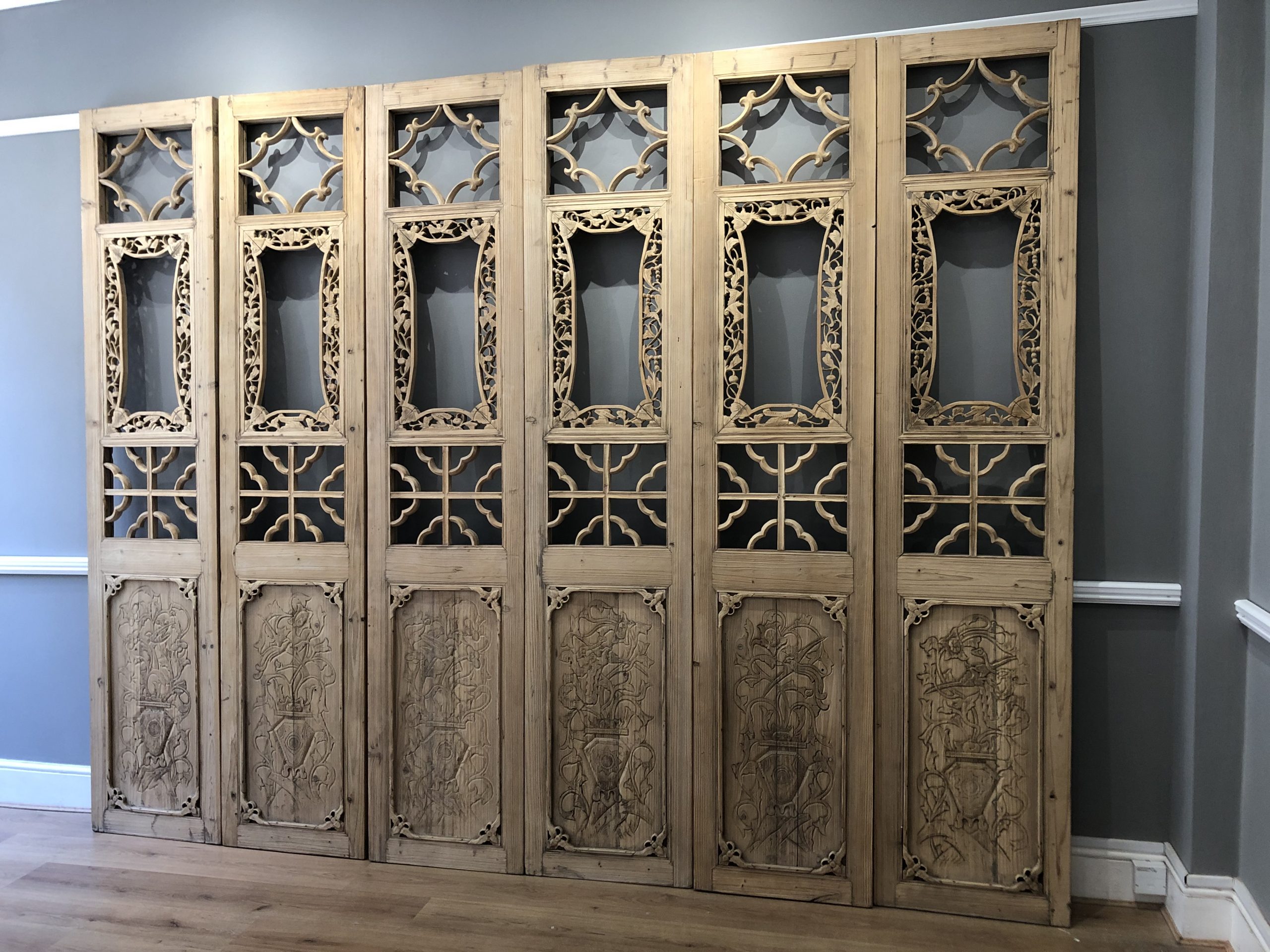 Set of 6 door panels