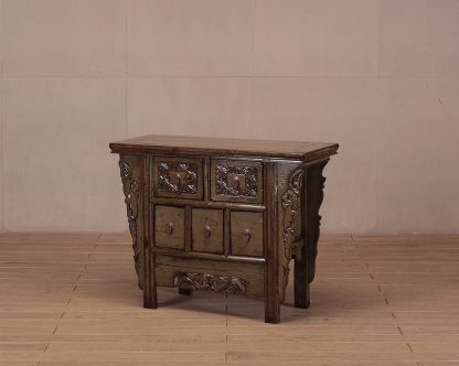 5 drawer console table