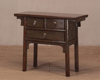 3 drawer console table