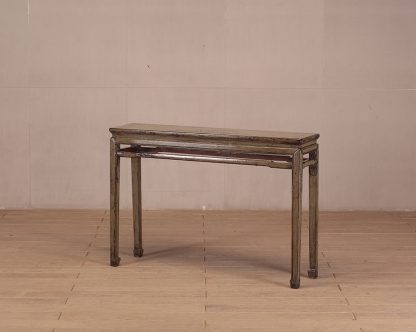 grey console table