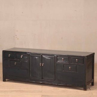 dark blue 6 drawer cabinet