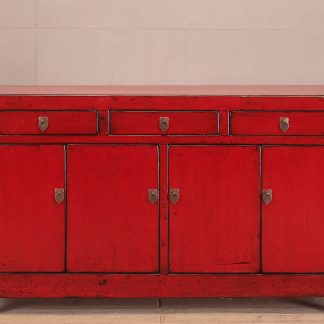 red manchuris cabinet