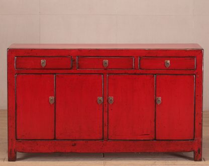 red manchuris cabinet