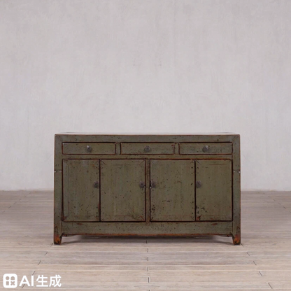 Grey High Lacquer Manchuria Sideboard - Image 2