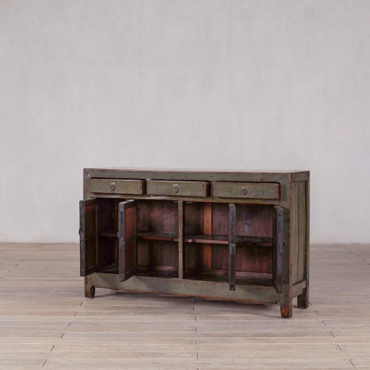 Grey High Lacquer Manchuria Sideboard - Image 3