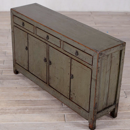 Grey High Lacquer Manchuria Sideboard - Image 4