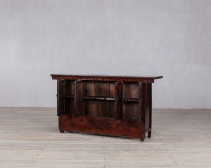 Floral Red 4 Door Sideboard - Image 4