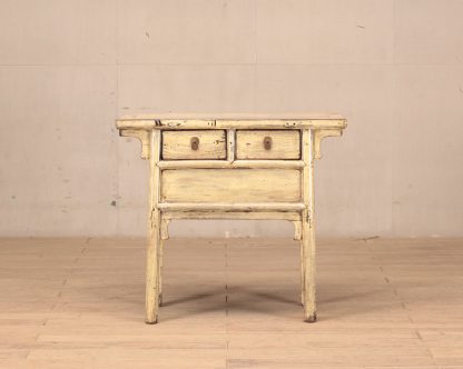off white console table